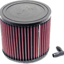 K&N Universal Clamp-On Air Filter: High Performance, Premium, Washable, Replacement Engine Filter: Flange Diameter: 2.5625 In, Filter Height: 5 In, Flange Length: 0.75 In, Shape: Round, RA-0650