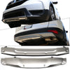Front+Rear Bumper Skid Guard Plate Bar Compatible With 2017-2019 Honda CRV | Stainless Steel S/S 304 CR-V by IKON MOTORSPORTS