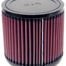 K&N Universal Clamp-On Air Filter: High Performance, Premium, Washable, Replacement Engine Filter: Flange Diameter: 2.25 In, Filter Height: 5 In, Flange Length: 0.625 In, Shape: Round, RU-0680