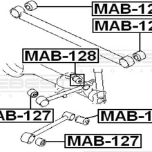 FEBEST MAB-126 Arm Bushing for Rear Track Control Rod