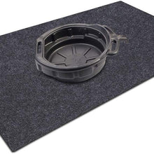 Meitola Cleanable Oil Spill Mat, Oil Absorbing pad Durable Protective Surface Can be Used for car Oil Change (48in×48in)