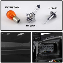V2 3D Halo LBDRL Headlights for BMW 3-Series E90 06-08 - 4 Door - Black/Clear Lens