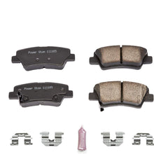 Power Stop 17-1445, Z17 Rear Ceramic Brake Pads with Hardware