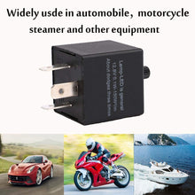 DollaTek 2Pcs Led Flasher Relay 3 Pin CF13 JL-02 EP34 Car Turn Signal Flasher Relay Adjustable Flasher Relay