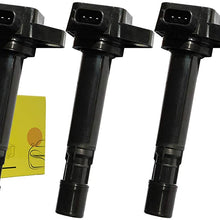 DEAL Pack of 4 New Ignition Coils For 2001-2005 Honda Civic - Acura EL 1.7L L4 Replacement# UF-400 C1460 UF400