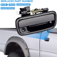 faersi Outside Exterior Door Handle Front Driver & Passenger Side for 1995 1996 1997 1998 1999 2000 2001 2002 2003 2004 Toyota Tacoma 6922035020 6921035020