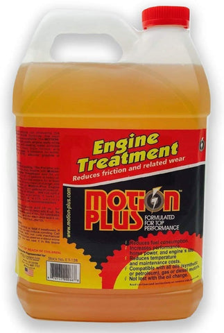 Motion Plus 1ETG Engine Oil Treatment 1 gal. Friction Reducer