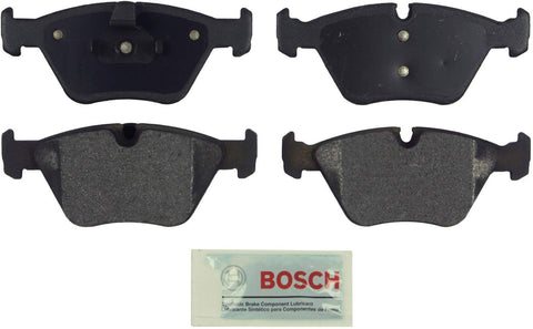 Bosch BE946 Blue Disc Brake Pad Set for BMW: 2001-06 330Ci, 2001-05 330i, 2001-05 330xi, 2004-10 X3, 2006-08 Z4 - FRONT