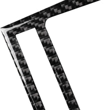 3pcs Set Carbon Fiber Instrument Dashboard Console Gear Box Panel Frame Decal Cover Trim for BMW 3 Series 4th E46 320i 325i 330i 335i 340i M3 1998-2006
