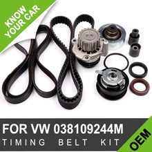 Scitoo Timing Belt Water Pump Tensioner Kit Fit 1998-2004 1.9L Volkswagen Golf Jetta New Beetle SOHC Turbocharged