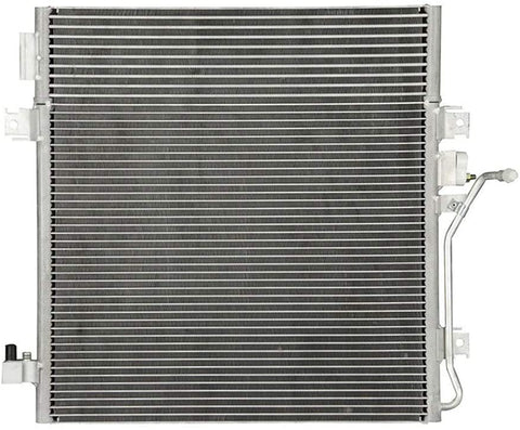 ECCPP AC A/C Condenser 3664 Replacement fit for 2007-2011 Dodge Nitro 2008-2012 Jeep Liberty