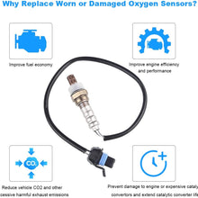 JDMON 13444, 234-4087 O2 Oxygen Sensor Downstream for Chevrolet Impala/Monte Carlo/Venture,for GMC Yukon/Canyon,for Buick Park Avenue/Regal Replaces 12578459, 12587214,AFS97, AFS123 (1 Pcs)