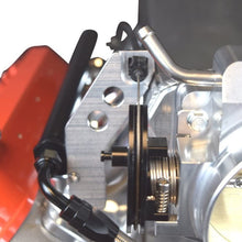 ICT Billet LS1 Adjustable Throttle Cable Bracket For 102mm Fabricated Aftermarket Sheet Metal Intake Cathedral Port Designed and Manufactured in USA Billet Aluminum 551446