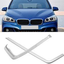 Car ABS Chrome Side Air Conditioning Vent Outlet Frame Trim Air Conditioning Vent Cover Trim Fit for Auto 2 Series F45 F46 2015 2016 2017