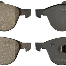 KFE KFE1044 Ultra Quiet Advanced Premium Ceramic Brake Pad Front Set Compatible with: 2013-2017 Ford Escape 1.5L/1.6L FWD + 2.5L, Focus, C-Max; Mazda 3, 5; Volvo C30