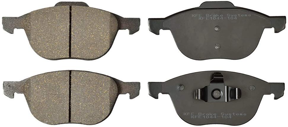 KFE Ultra Quiet Advanced KFE1044-104 Premium Ceramic FRONT Brake Pad Set