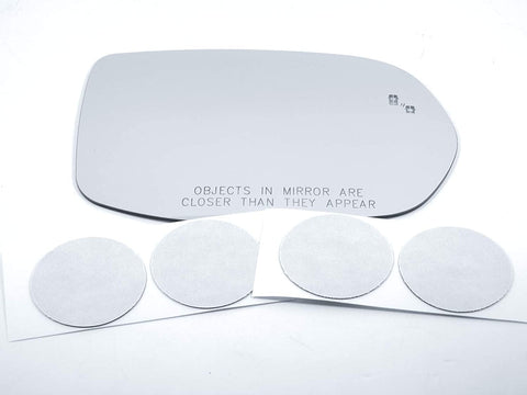 for 17-19 CR-V Right Pass Mirror Glass Lens w/Blind Spot Detect Icon w/Adhesive