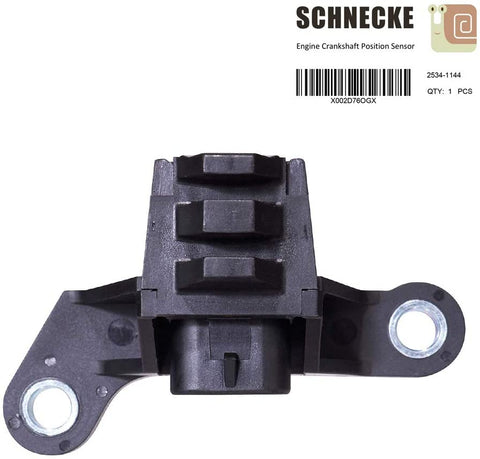 Crankshaft Position Sensor Compatible with BUICK ALLURE LACROSSE LESABRE LUCERNE PARK AVENUE REGAL RIVIERA CHEVY CAMARO IMPALA LUMINA LUMINA MONTE CARLO OLDSMOBILE PONTIAC FIREBIRD GRAND PRIX
