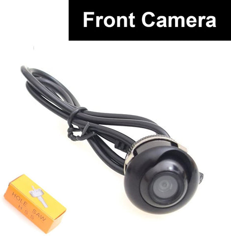 Front View Camera, EKYLIN Car Auto Front View Forward Camera Screw Bumper Mount Universal Fit Non-Mirror Image w/o Grid Lines