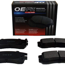OE·Fit D698 Ceramic Disc Brake Pad Rear