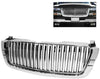 Chevy Silverado 03-06 Center Only ( Require HD-YD-CS03-1PC Headlight ) Front Grille - Chrome