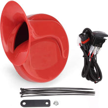 KEMIMOTO Universal UTV Horn Kit RZR Horn Kit UTV Horn Switch Kit Horn Kit With Button Horn Install Kit Compatible with RZR & Ranger Red