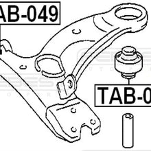 FEBEST TAB-049 Front Control Arm Bushing