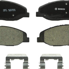 Bosch BC1332 QuietCast Premium Ceramic Disc Brake Pad Set For Cadillac: 2008-2014 CTS, 2009-2011 STS; Front