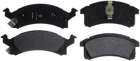 ACDelco 14D506M Advantage Semi-Metallic Front Disc Brake Pad Set with Wear Sensor