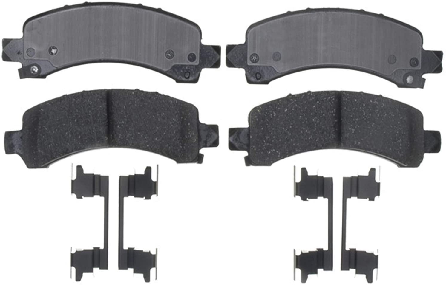 ACDelco 17D974CH Professional Ceramic Rear Disc Brake Pad Set