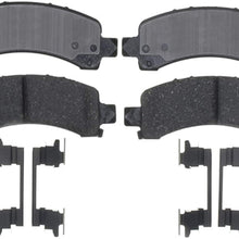 ACDelco 17D974CH Professional Ceramic Rear Disc Brake Pad Set