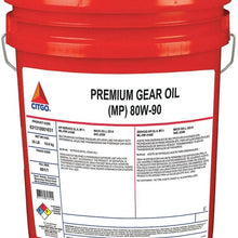 Citgo 631310001031 - Gear Oil Mineral Oil Pail 139 cSt 35 lb.