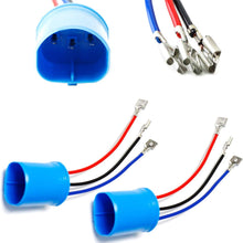 iJDMTOY (2) 9007/9004 to H13/9008 or H4/9003 Polarity Adjustable Conversion Adapter Wiring Kit For Headlight Conversion Retrofit