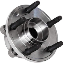Front and Rear Wheel Hub and Bearing Assembly Compatible With Ford Edge Flex Taurus Lincoln MKS MKT MKX AUQDD 513275 x2 (Pair) [5 Lug Hub]