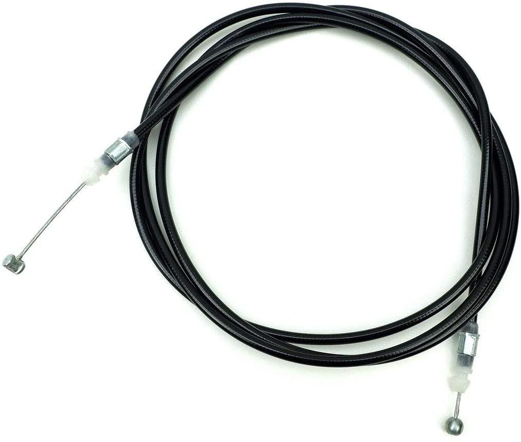 Nonstops Hood Bonnet Lock Release Control Cable Black Fits Toyota Hilux Tiger 1997 2005