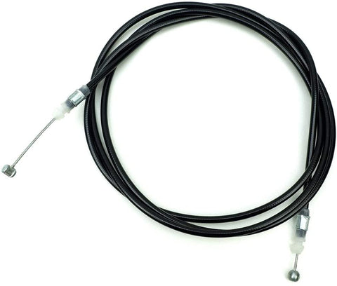 Nonstops Hood Bonnet Lock Release Control Cable Black Fits Toyota Hilux Tiger 1997 2005