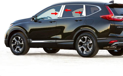 Tyger Auto Made in USA! Works with 2017-2020 Honda CR-V Chrome Stainless Steel Pillar Post 6PC Set