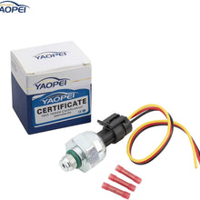 1807329C92 7.3 ICP Sensor for 1997-2003 Ford 7.3L Powerstroke Diesel,Injector Control Pressure Sensor+Pigtail Wiring Harness Replace# ICP102
