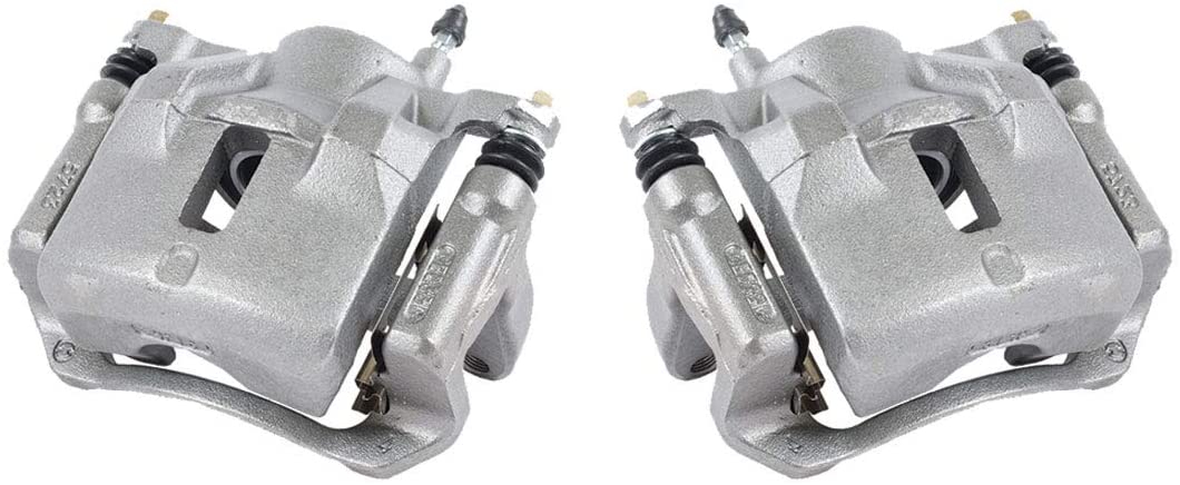 Callahan CCK11204 [2] FRONT Premium Grade OE Semi-Loaded Caliper Assembly Pair Set