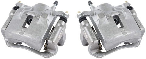 Callahan CCK11204 [2] FRONT Premium Grade OE Semi-Loaded Caliper Assembly Pair Set