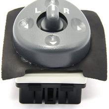 15009690 Electric Power Mirror Switch Rear View Mirror Remote Control Switch for Chevy GMC Isuzu Cadillac Oldsmobile Van SUV Pickup Truck Replace # 19209371 901-000