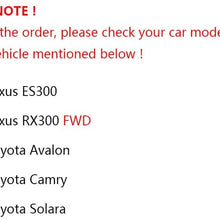 DLZ 6 Pcs Suspension Kit-2 Front Lower Ball Joint 2 Front 2 Rear Sway Bar Compatible with Toyota Camry Lexus ES300 1997-2001, Lexus RX300 FWD Toyota Solara 1999-2003, Toyota Avalon 1997-2004 K90312