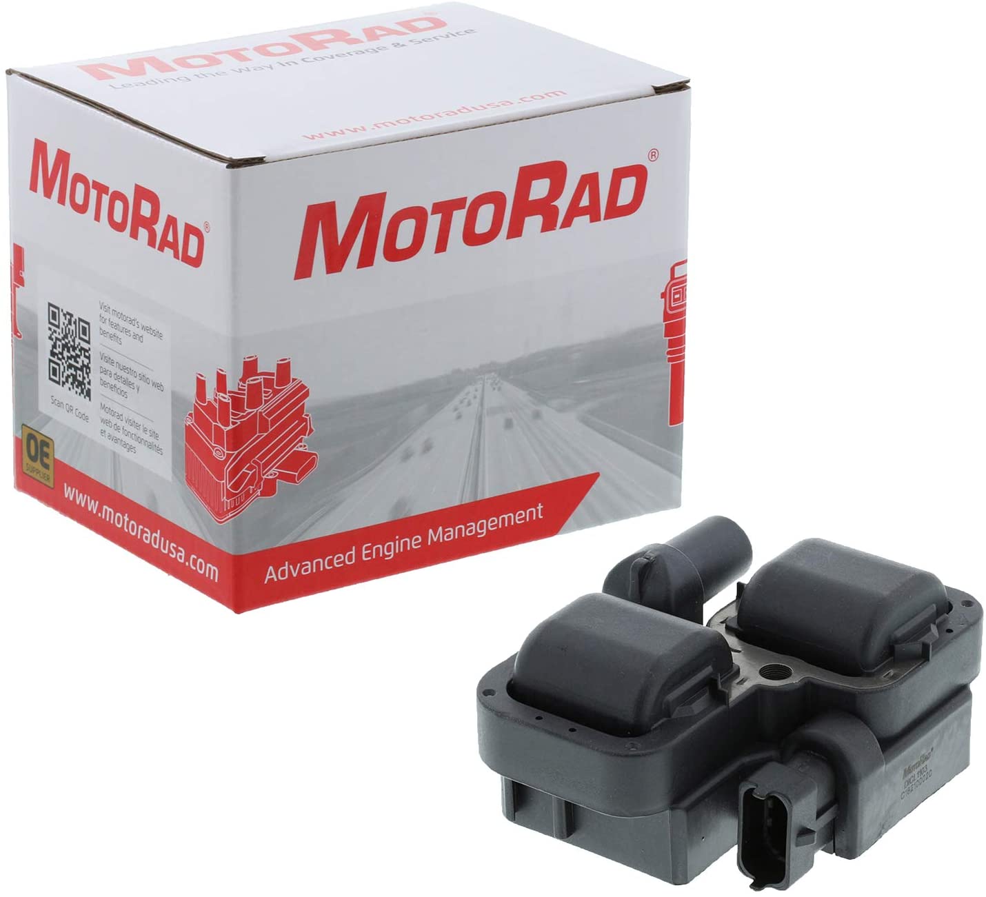 MotoRad 3IC203 Ignition Coil | Fits Select Mercedes-Benz Applications