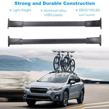 JDMON Compatible with Roof Rack Cross Bars Cadillac Escalade, Chevy Suburban Chevy Tahoe GMC Yukon 2015 2016 2017 2018 2019 2020, Aluminum Luggage Rack for Rooftop Cargo Bag Carrier Kayak Canoe Bike