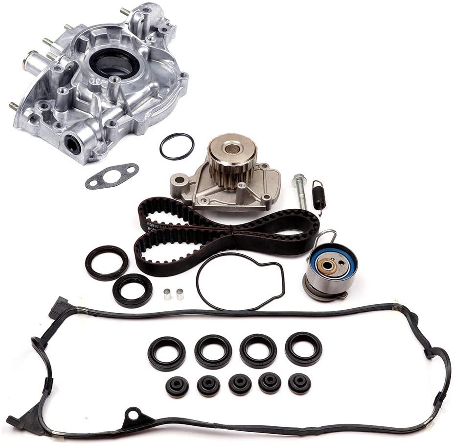 OCPTY Timing Belt & Oil Pump Fit For 2001-2005 Honda Civic
