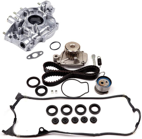 OCPTY Timing Belt & Oil Pump Fit For 2001-2005 Honda Civic