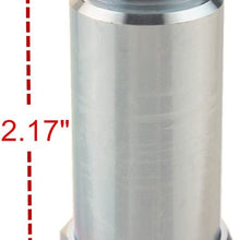 JGR 2PCS Defouler Straight M18 x 1.5 For O2 Oxygen Sensor Lambda Sensor Fitting Bung