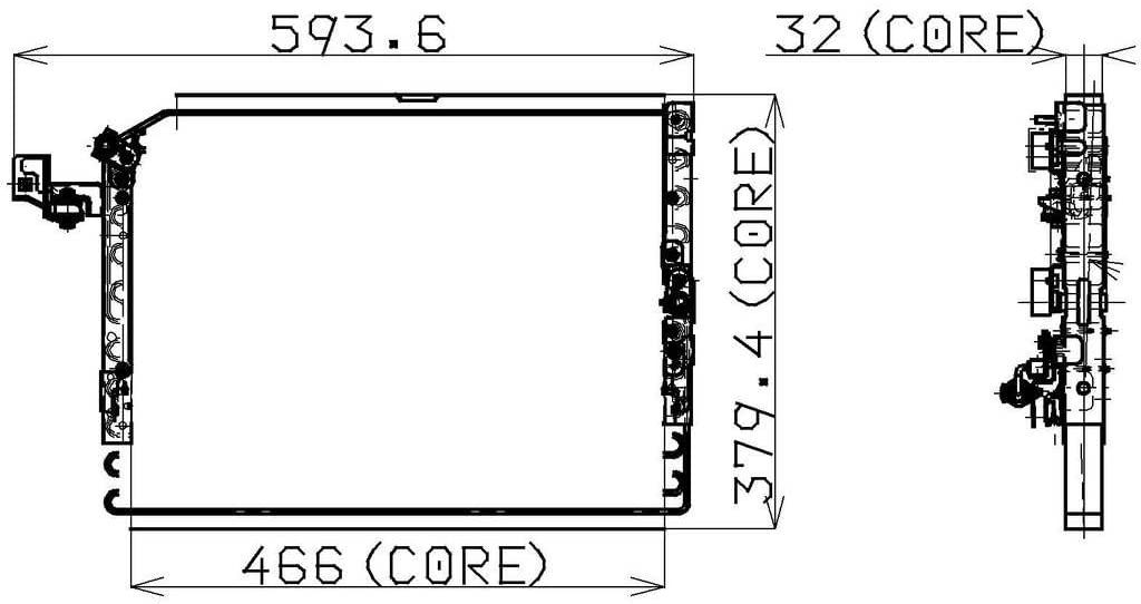 Denso 477-0546 Condenser