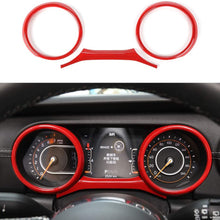 YiXunTen for 2018+ Jeep Wrangler JL Red ABS Car Interior Dashboard Air Conditioner Air Outlet Vent Ring Cover Frame Decor Sticker Decal Trim