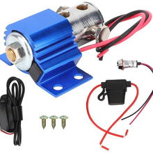 Brake Park Lock, Roll Control Brake Lock, Brake Line Lock Brake Roll Control Electric Kit Hill Holder Blue Works with 12-16 Volt Electric Systems